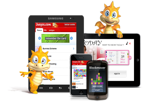 &iexcl;Juegos.com en tu celular!